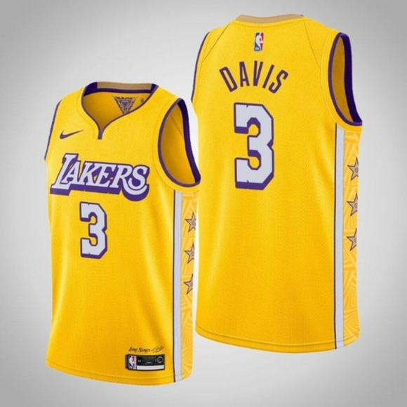 anthony davis lakers city jersey